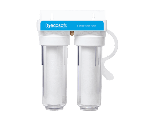 Двойной фильтр для холодной воды Ecosoft 3/4