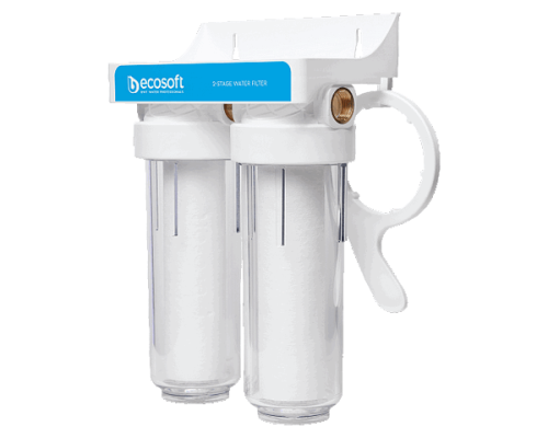 Двойной фильтр для холодной воды Ecosoft 3/4