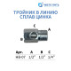 Тройник в линию 1/2