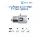 Тройник в линию 1/2